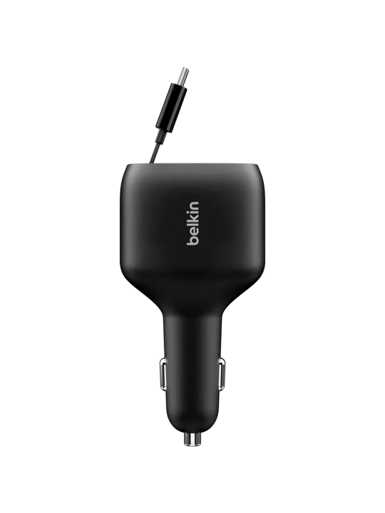 Belkin BoostCharge Retractable Car Charger 75W