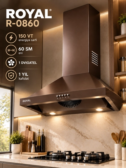 Кухонные вытяжка R-0860 - 