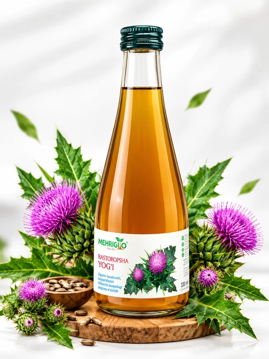 Масло расторопши «Mehrigiyo», 330 мл. Смесь масел нерафинированных "DOCTOR ALI ORGANIC-2"
