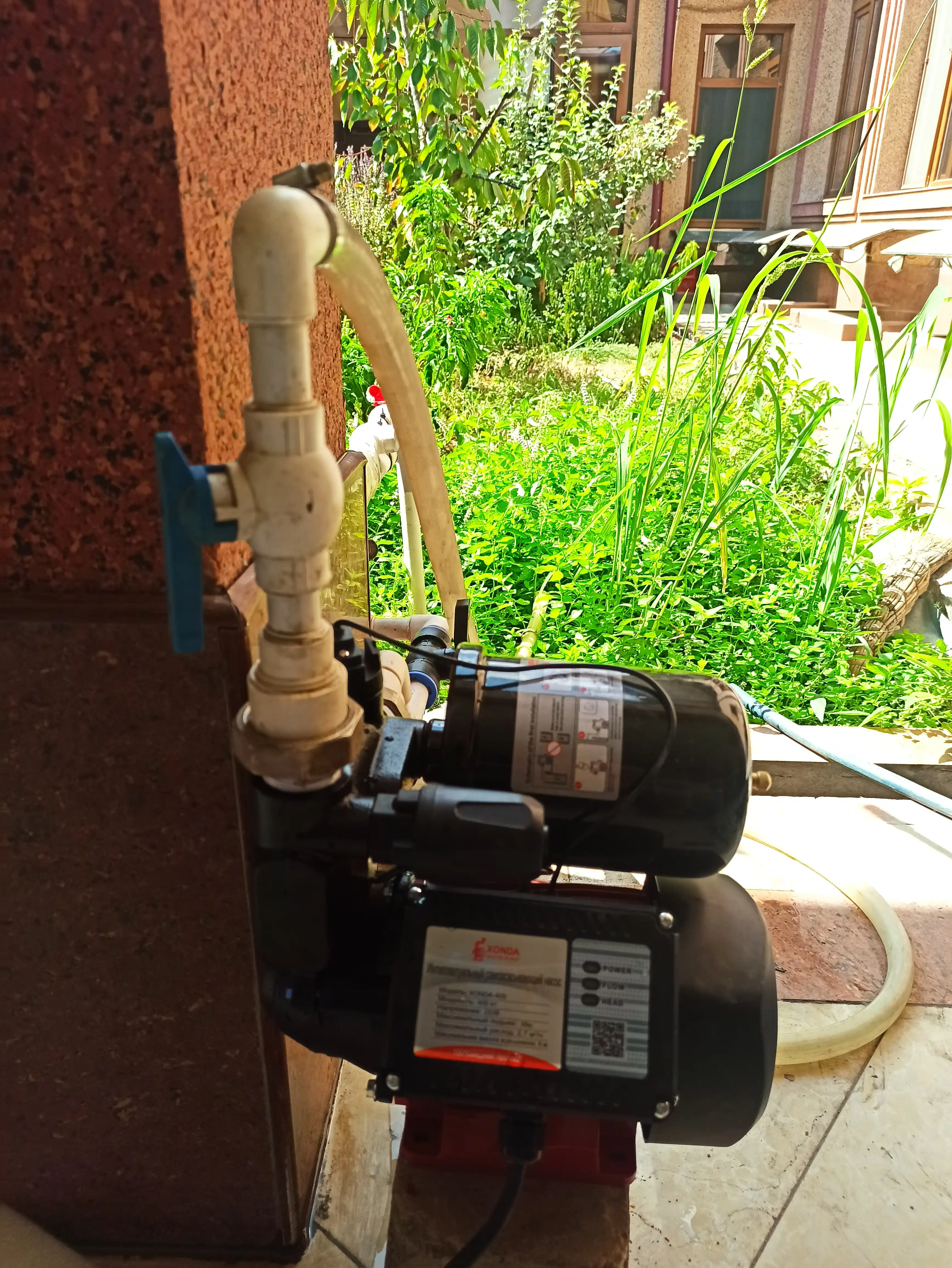 Honda-400 avtomatik suv nasosi, booster 370w, 220v, 38 m, quruq ishlashdan himoya