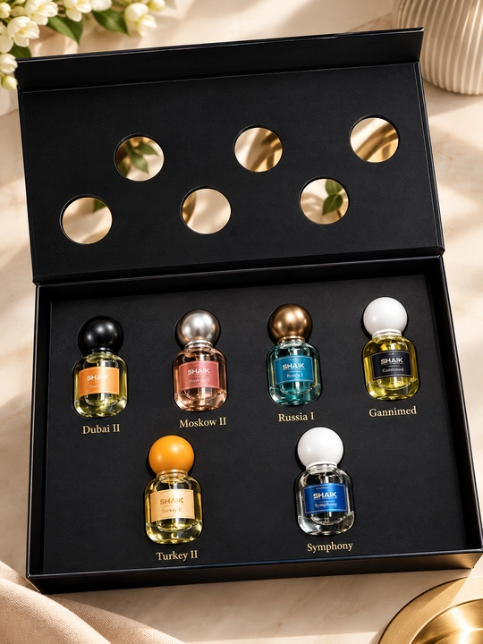 SHAIK Luxury Collection — 6 ta 15 ml atir to‘plami, to'plam, atirlar