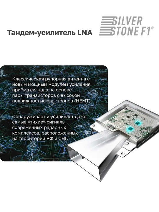 Радар-детектор SilverStone F1 DOPPLER II PRO Wi-Fi