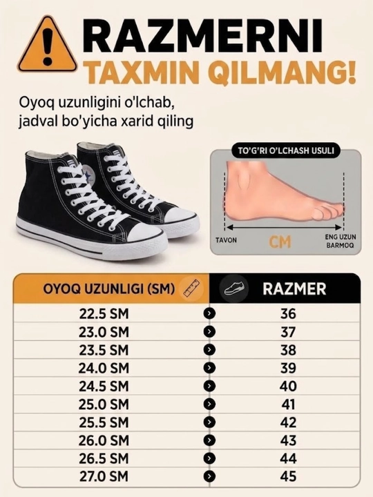 Kedalar Converse sport, yoz-kuz-bahor mavsumi uchun
