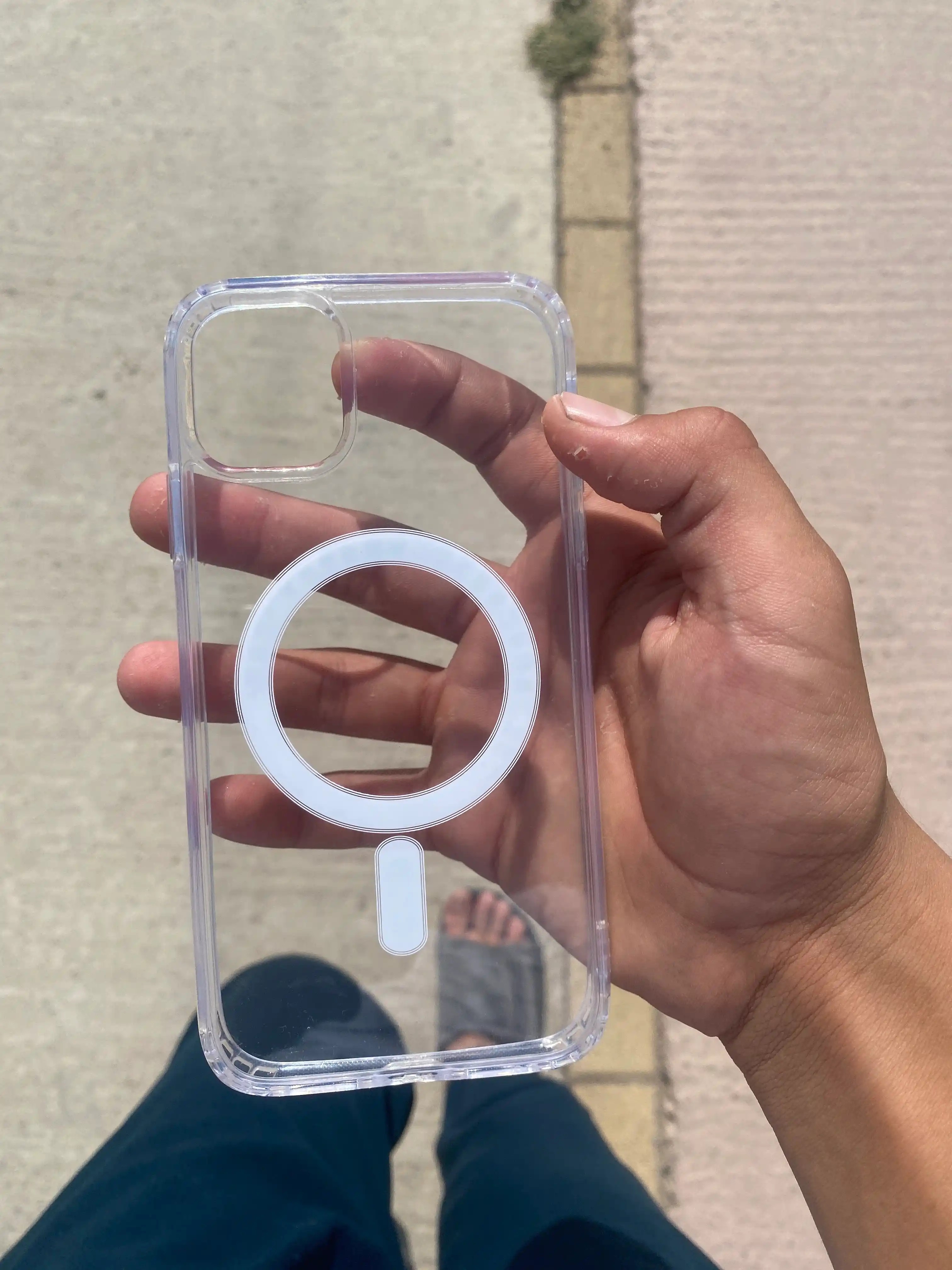 Прозрачный чехол Magsafe для iPhone