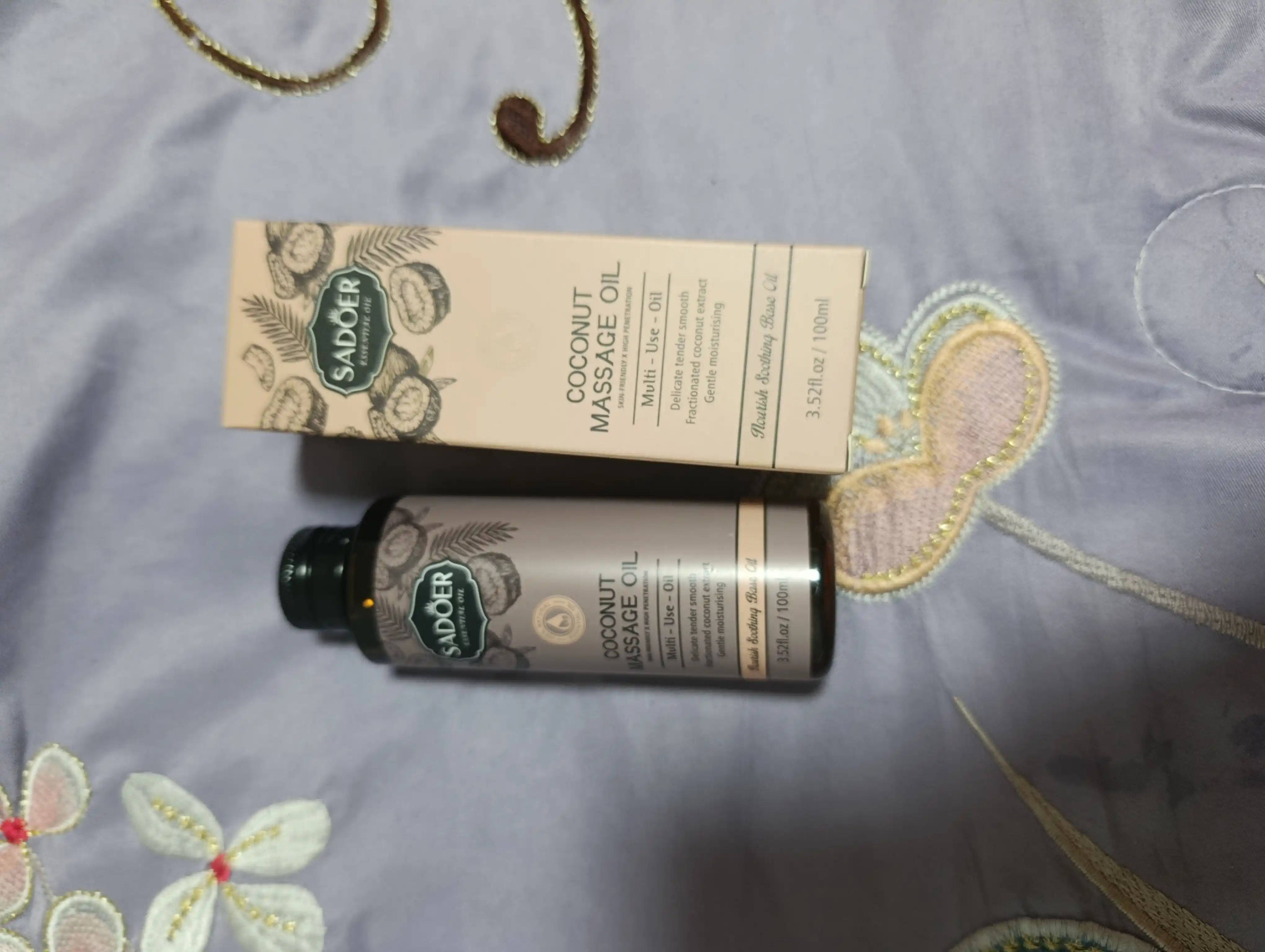 Jojoba va kokos moyi, tabiiy, 100 ml, yuz, tana va sochlar uchun kosmetik vosita