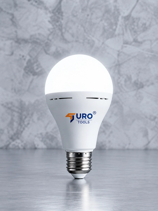 15 Vt quvvatli batareyali lampa, aqlli  LED chirog‘i chiroq o‘chganda favqulodda chirog‘i