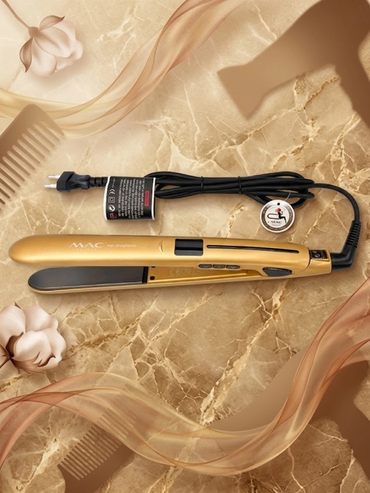 MAC Styler professional dazmol, soch to‘g‘rilagichi MC-2018 LED displeyli, keramika