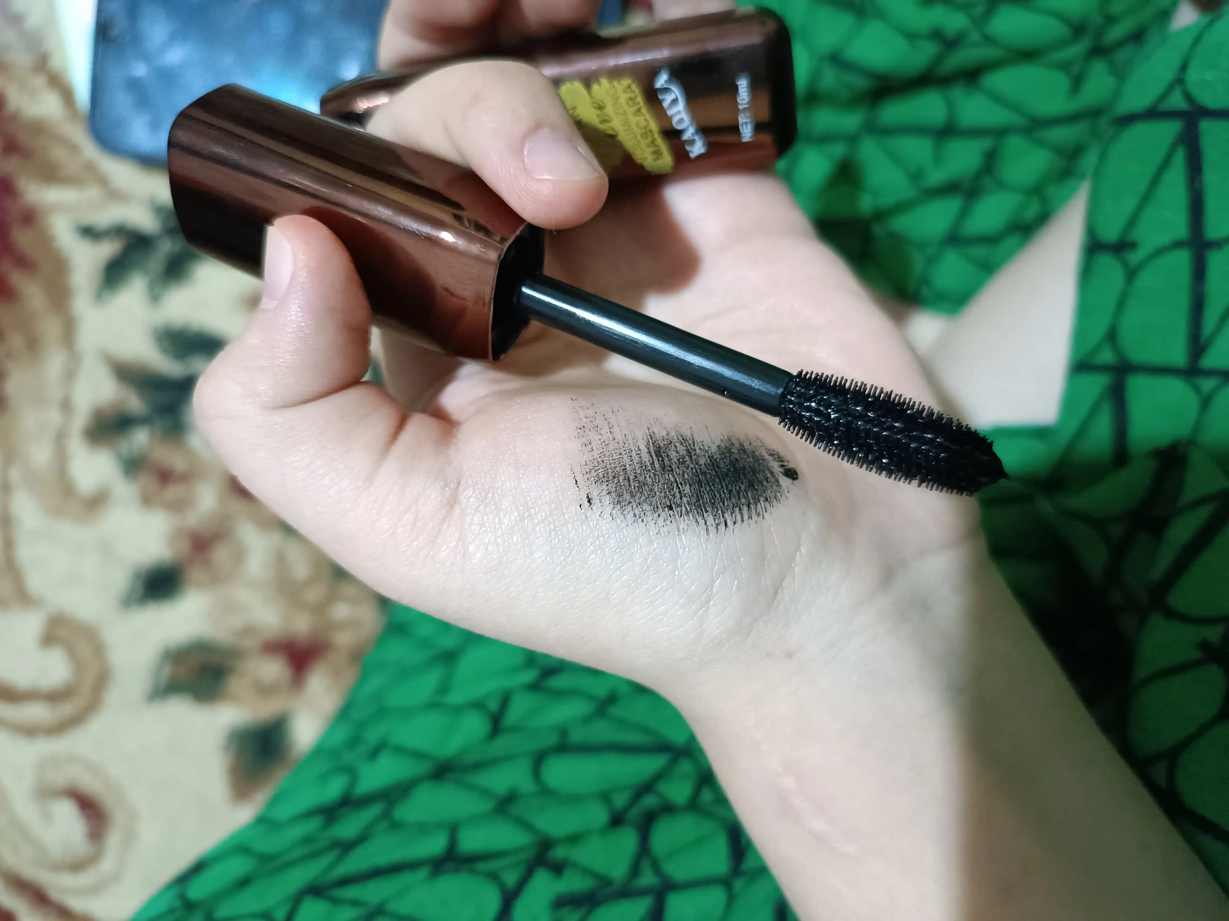 Тушь для ресниц, Mascara, черная, водостойкая