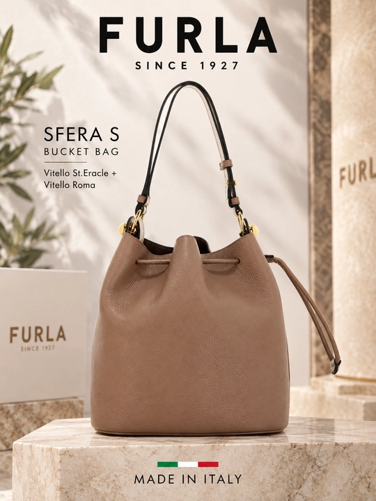 Сумка Furla Sfera S Bucket Bag - Vitello St.Eracle+Vitello Roma - 