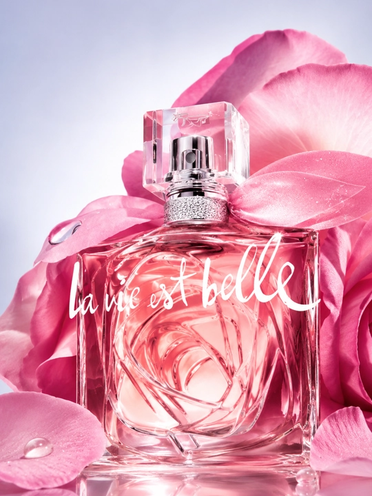 Lancôme La Vie Est Belle ayollar atiri Eau de Parfum, vanil, iris va pachulili shirin ifor
