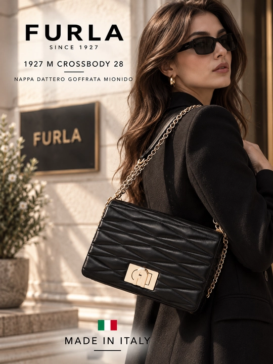 Sumka FURLA 1927 M CROSSBODY 28 - NAPPA DATTERO GOFFRATA MIONIDO