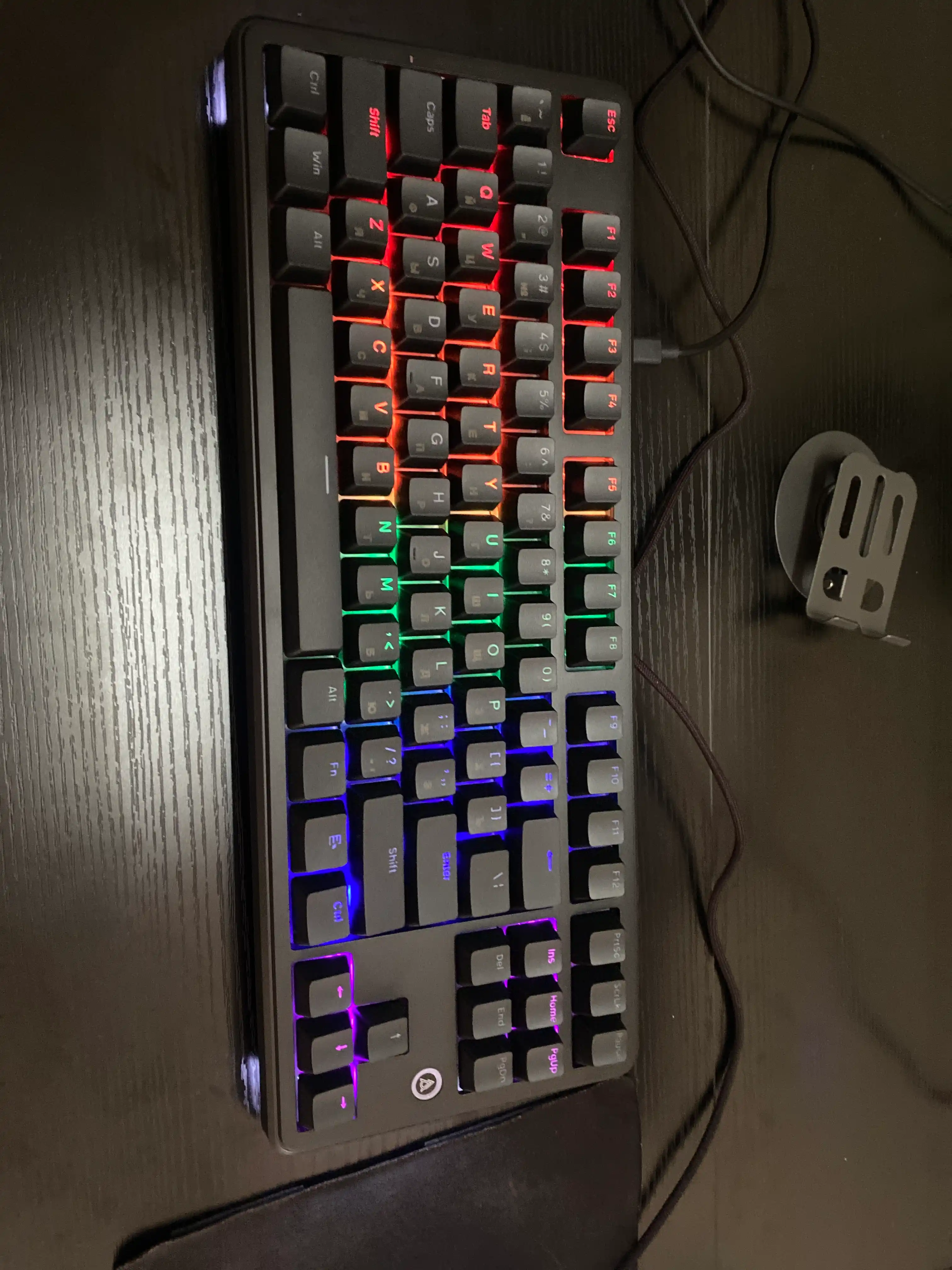 Mexanik O‘yin Klaviaturasi AJAZZ AK820, Simli USB Type-C, 75% 82 Tugmali, Hot-Swap