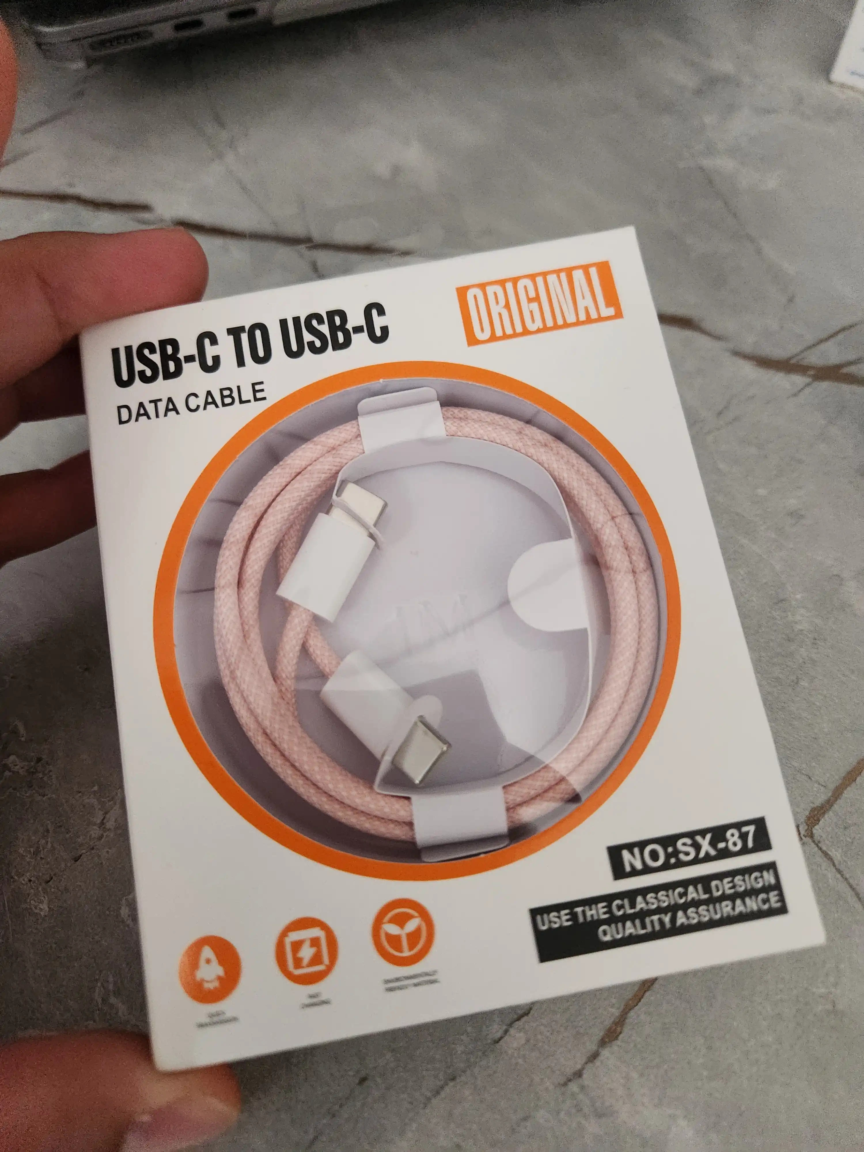 Type-C kabel 60W, ma’lumot uzatish uchun usb type c va taypsi kabel, type c zaryadchik