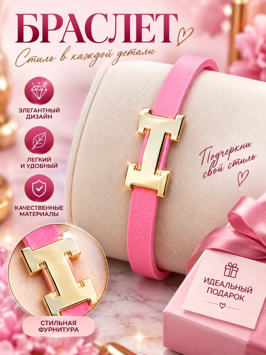 Элегантный и современный браслет Hermès