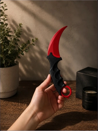 Dekorativ suvenir karambit, 3D-bosma
