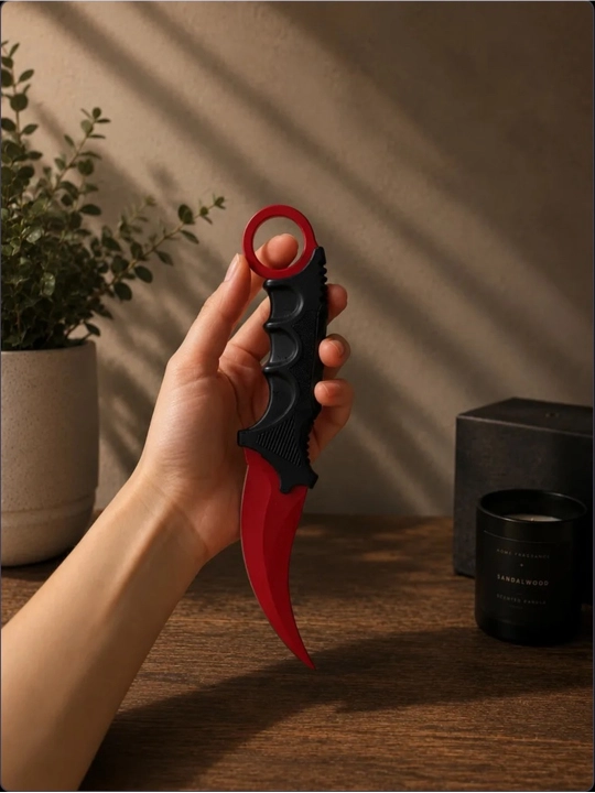 Dekorativ suvenir karambit, 3D-bosma