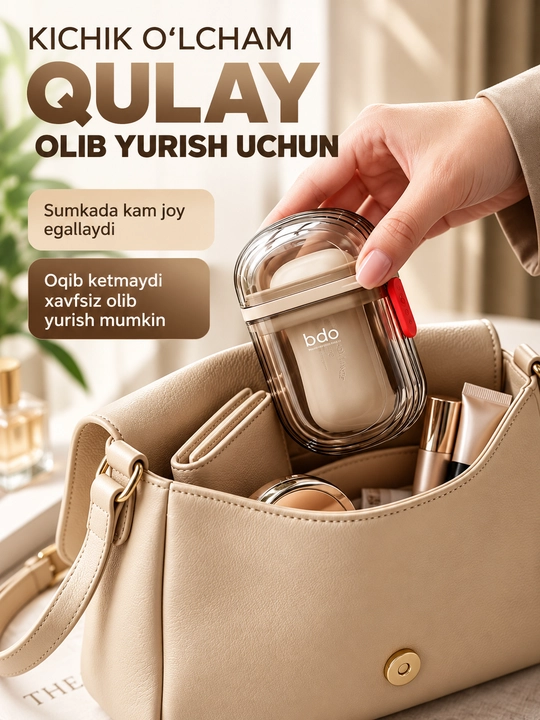 Sayohat sovun idishi, sovun idishi, qopqoqli sovun idishi, sayohat uchun, drenajli sovun idishi