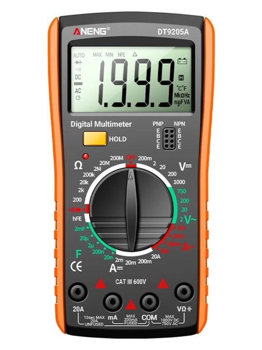 ANENG DT9205A raqamli multimetr - 