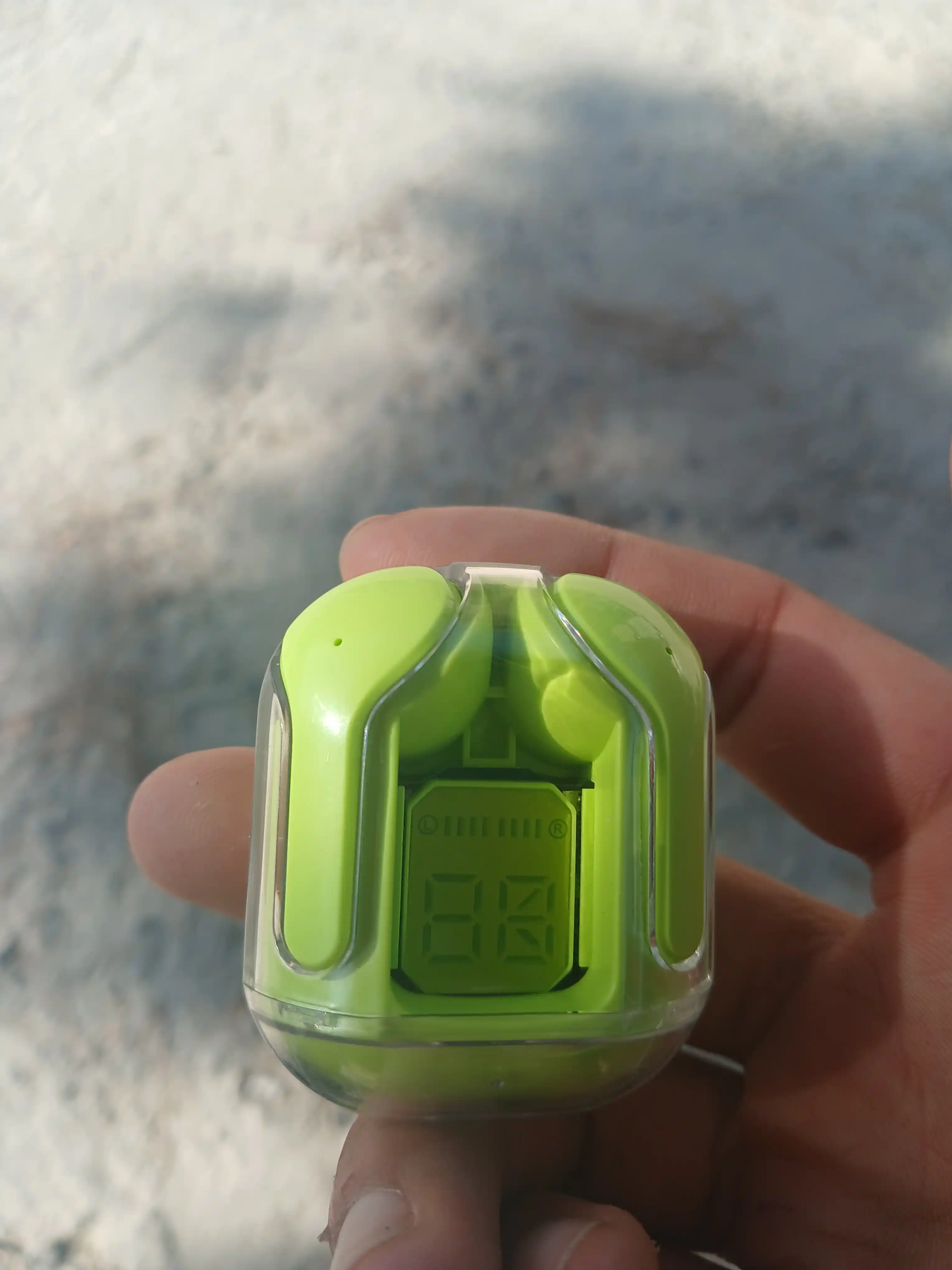 AIR31 simsiz quloqchinlar, LED displey