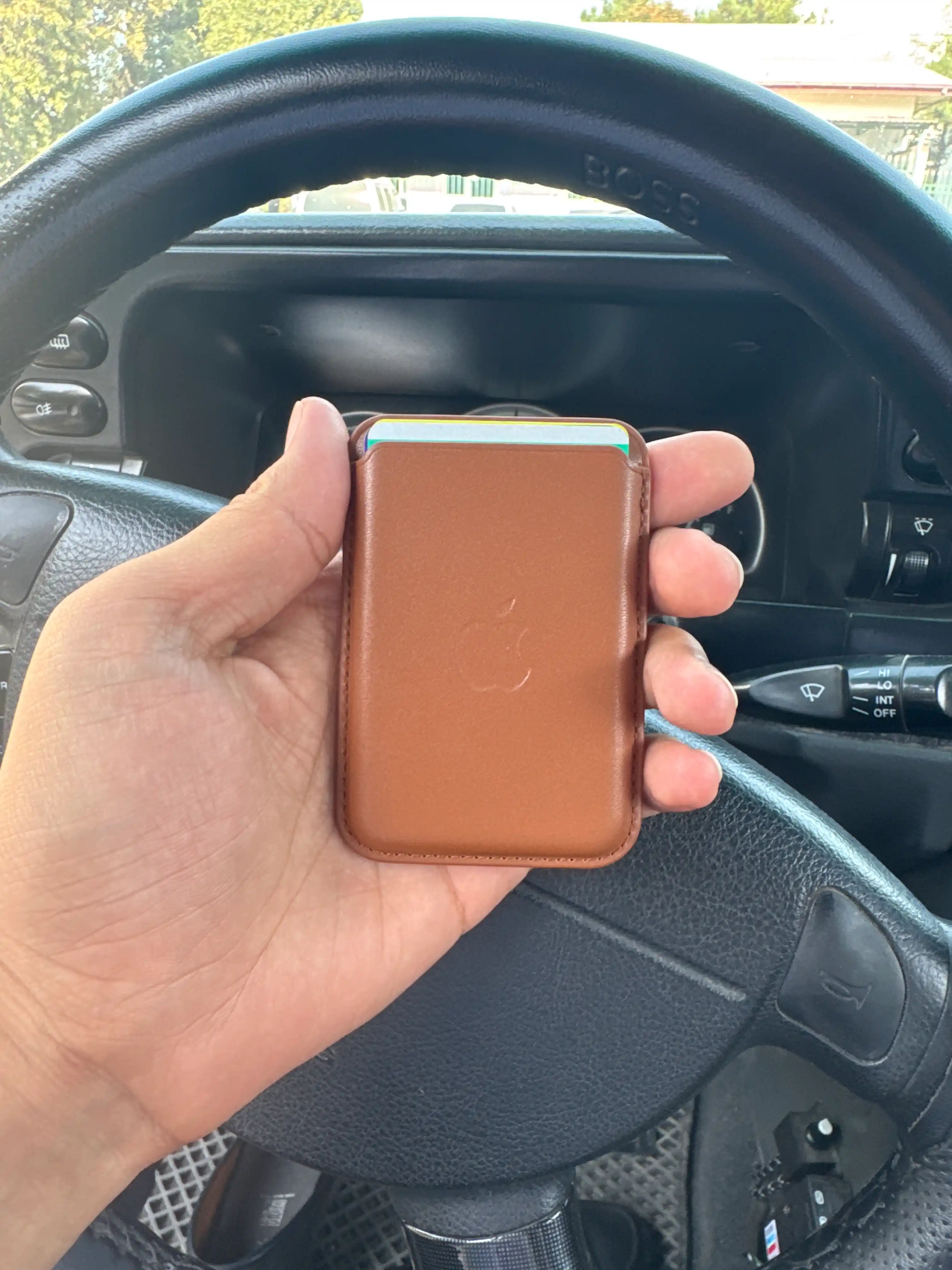 Держатель карт для iPhone MagSafe, магнитный кардхолдер, компактный