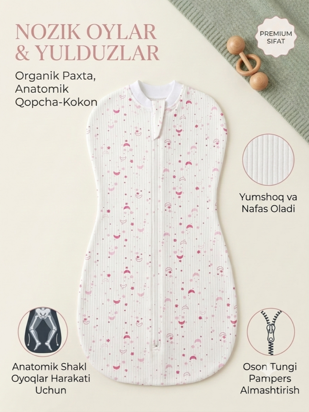 Bolalar kokoni "Sweet Nest" - 