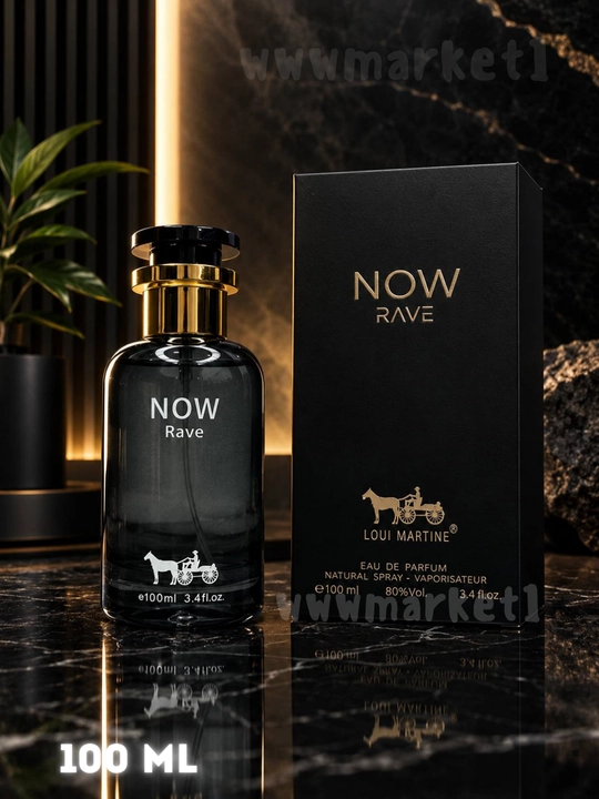 Ayollar va erkaklar uchun Now parfyumlangan suvi, Now Rave Lattafa, atir, 100 ml