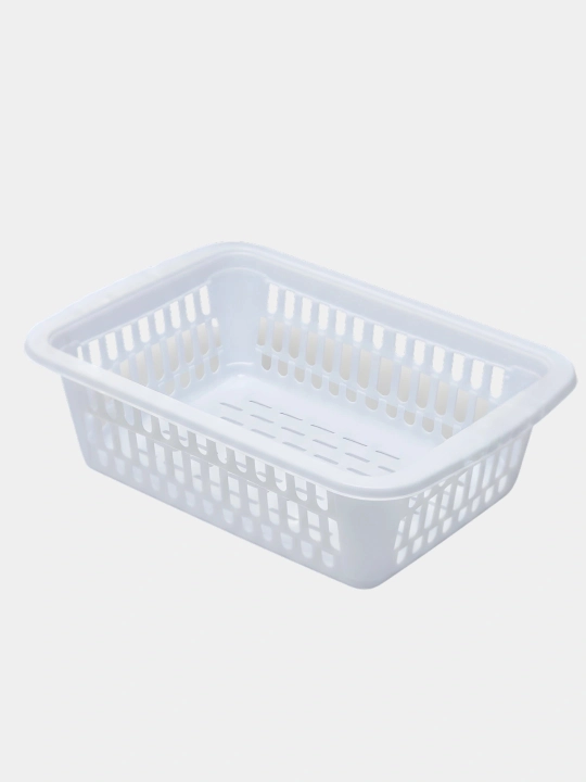 Saqlash uchun savat, buyumlar uchun plastik organayzer