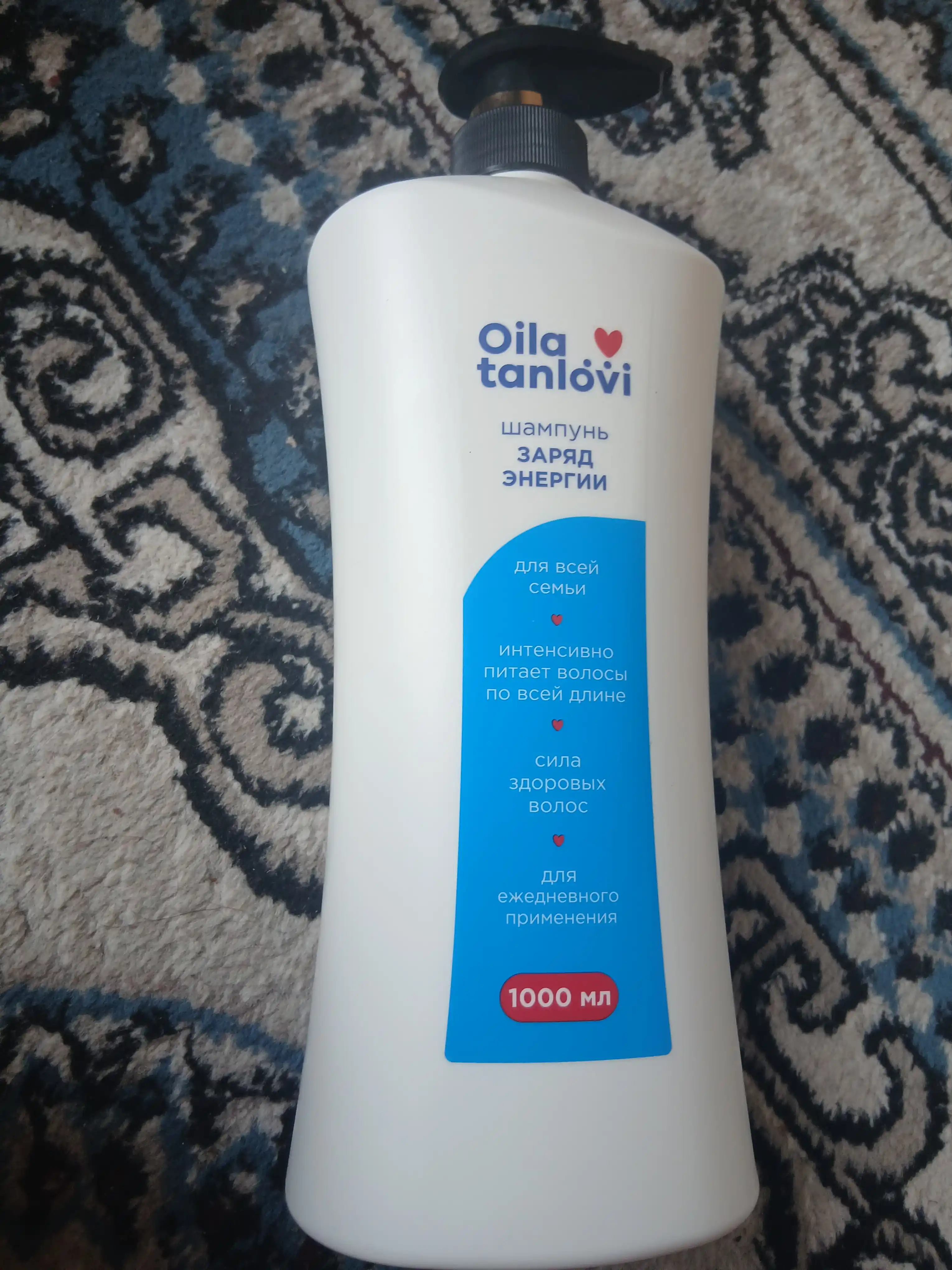 Shampun Oila Tanlovi, "Obyem i Ukhod", 1000 ml