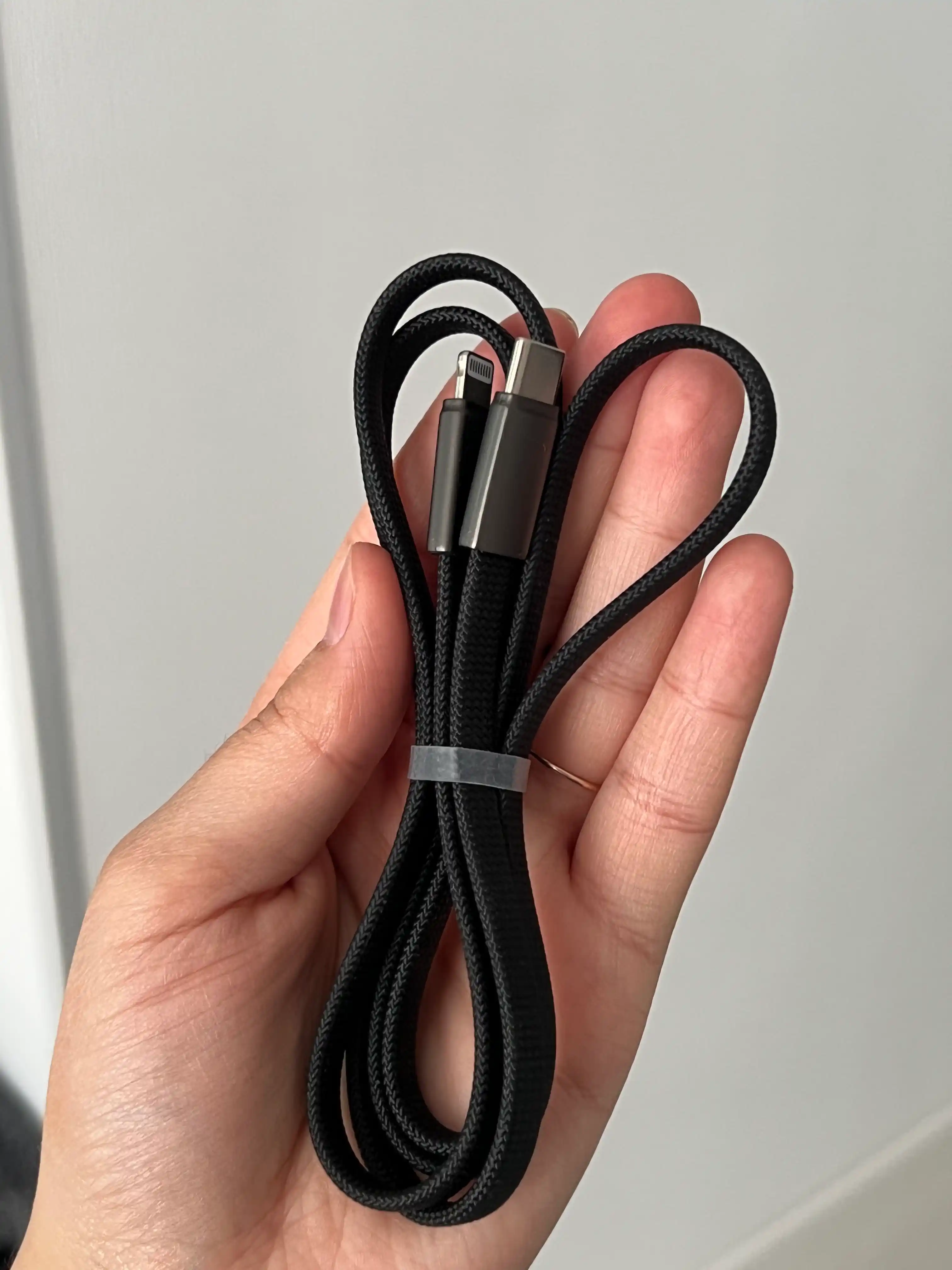Кабель Type-C to Lightning, 3.1, 6A, для быстрой зарядки и передачи данных