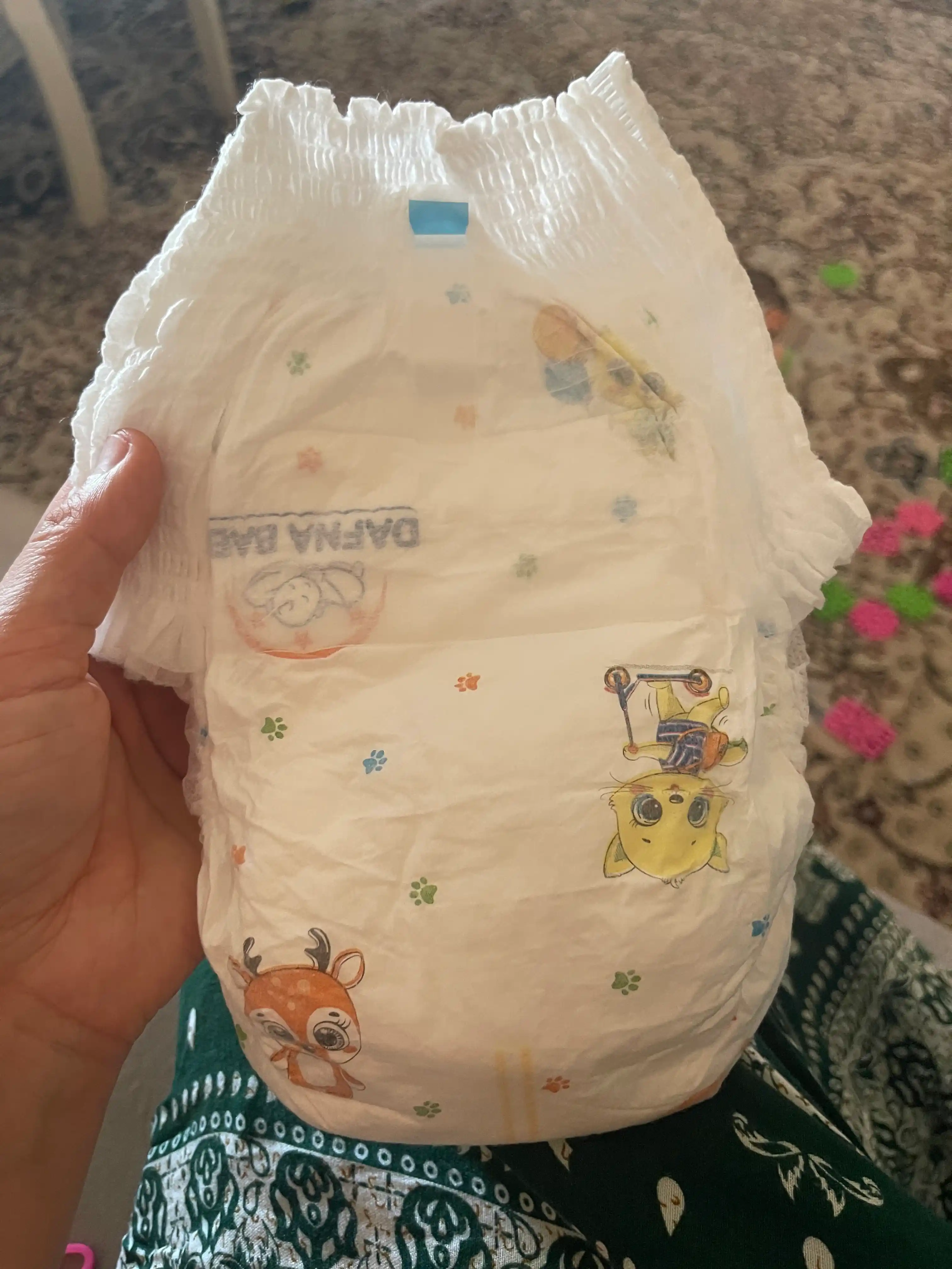 Bolalar tagliklari Dafna baby trusikchali, o'lchami 2, 3, 4, 5, 6