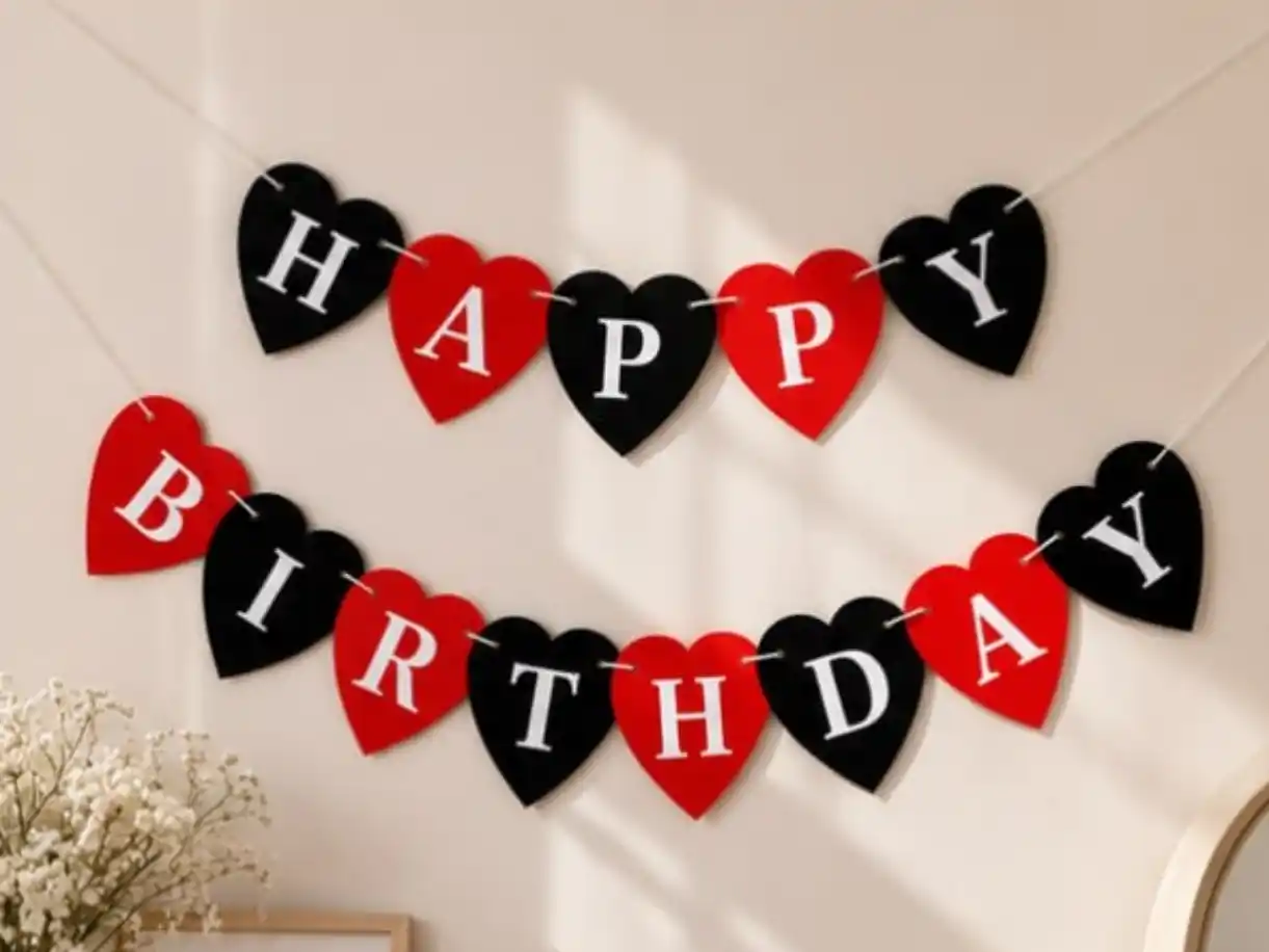 Гирлянда Happy Birthday баннер для украшения дня рождения, декор для праздника