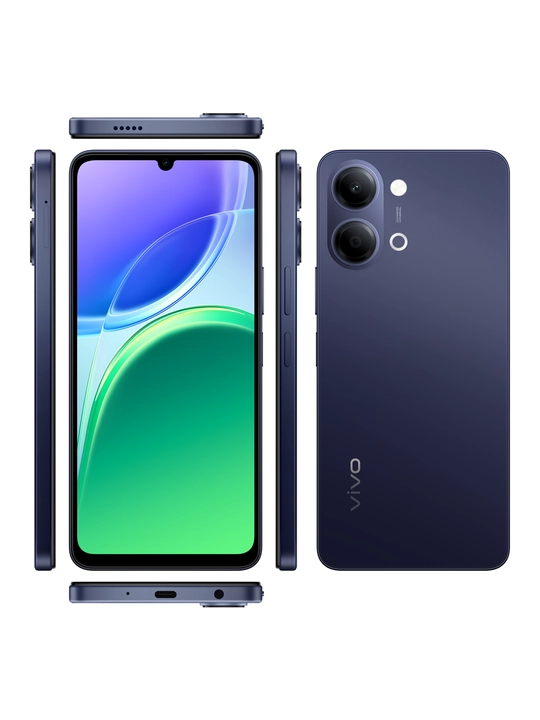 Vivo Y05 smartfoni 4/128 GB, 120 Gs displey, 6500 mA/soat batareya, IP65