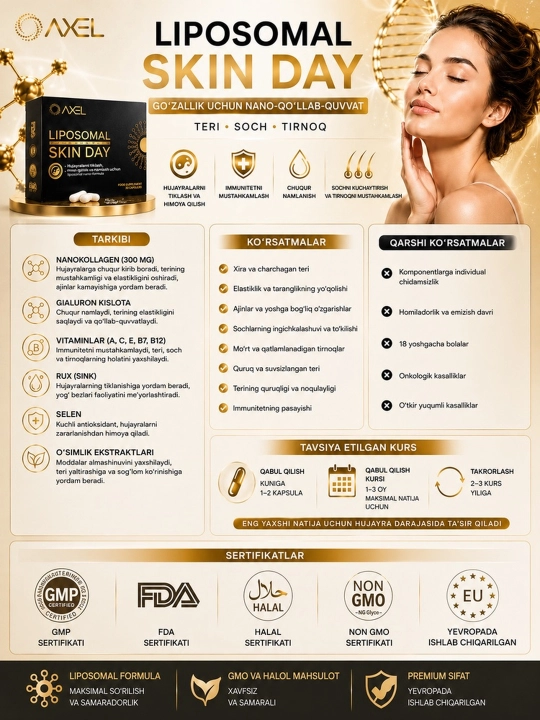 Liposomal Skin Day