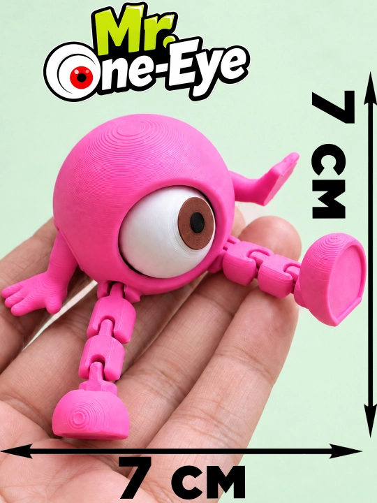 Monster Mr. One Eyed - rang-barang ko‘zli maxluq - 