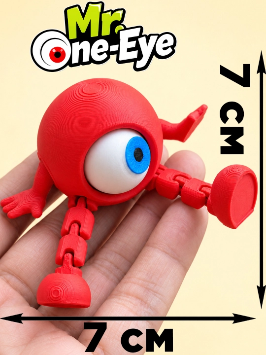 Monster Mr. One Eyed - rang-barang ko‘zli maxluq - 