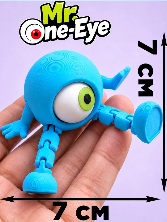 Monster Mr. One Eyed - rang-barang ko‘zli maxluq - 