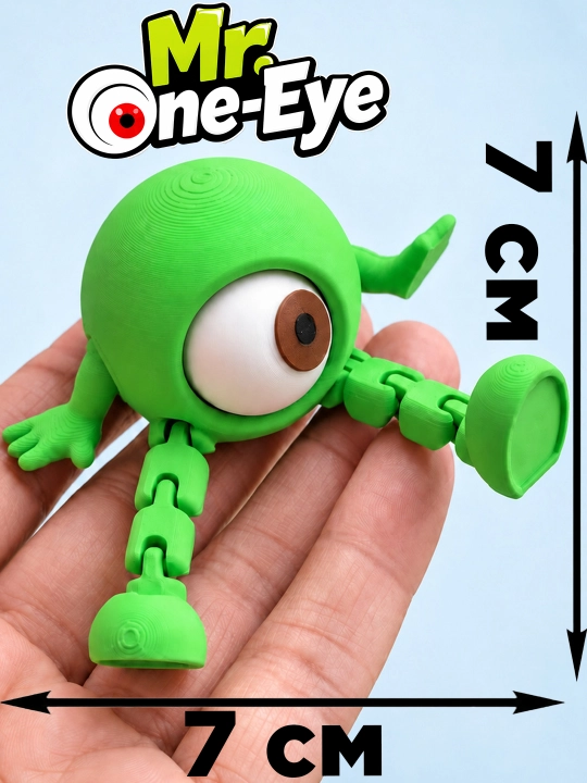 Monster Mr. One Eyed - rang-barang ko‘zli maxluq - 