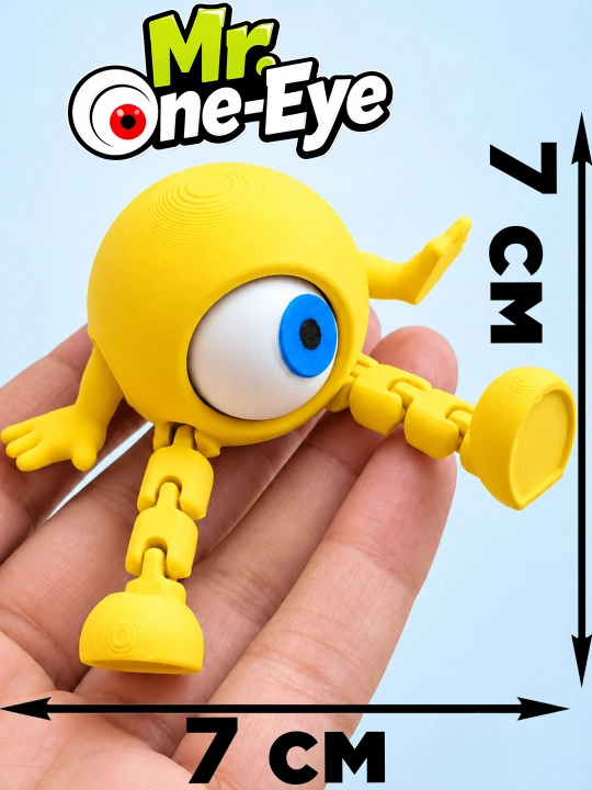 Monster Mr. One Eyed - rang-barang ko‘zli maxluq - 