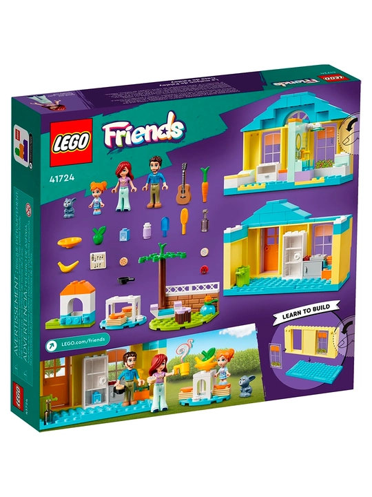 Конструктор LEGO Friends 41724 Дом Пейсли, 185 деталей