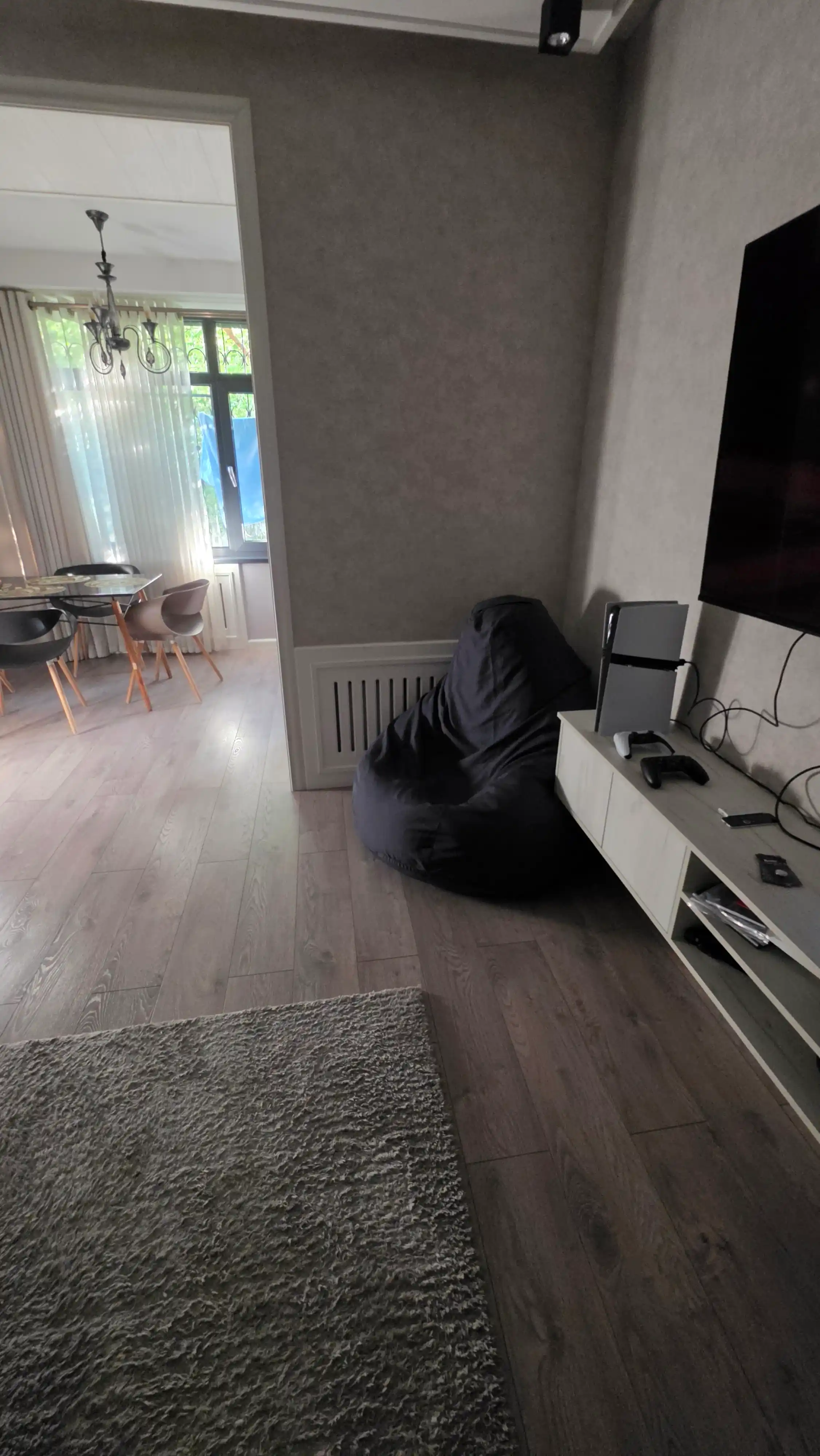 Большой кресло мешок Bean Bag размер XXXXL, мягкий пуфик-бинбег из ткани габардин