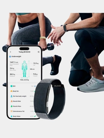 VALDUS VITRO Smart Band — 20–30 дней работы, ЭКГ, SpO2, пульс и мониторинг сна