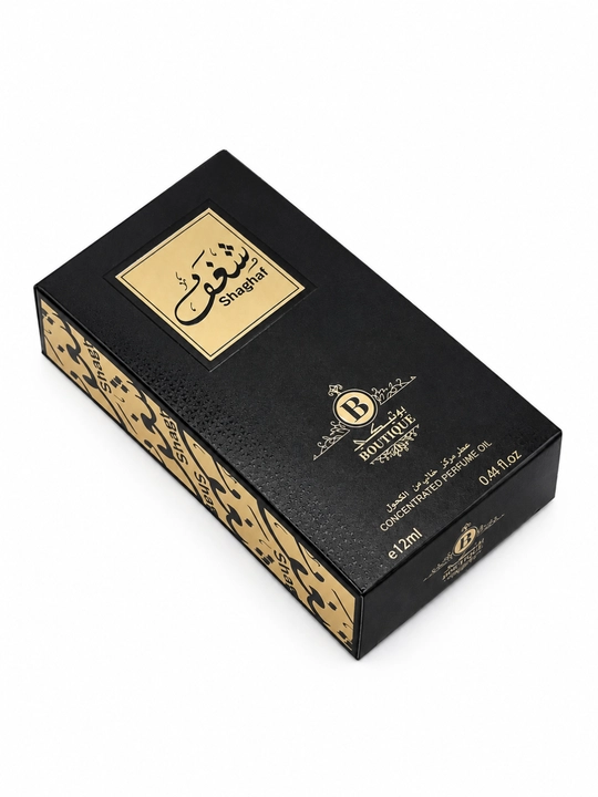 Boutique Shaghaf ayollar uchun konsentrlangan yog‘li atir, alkogolsiz, 12 ml
