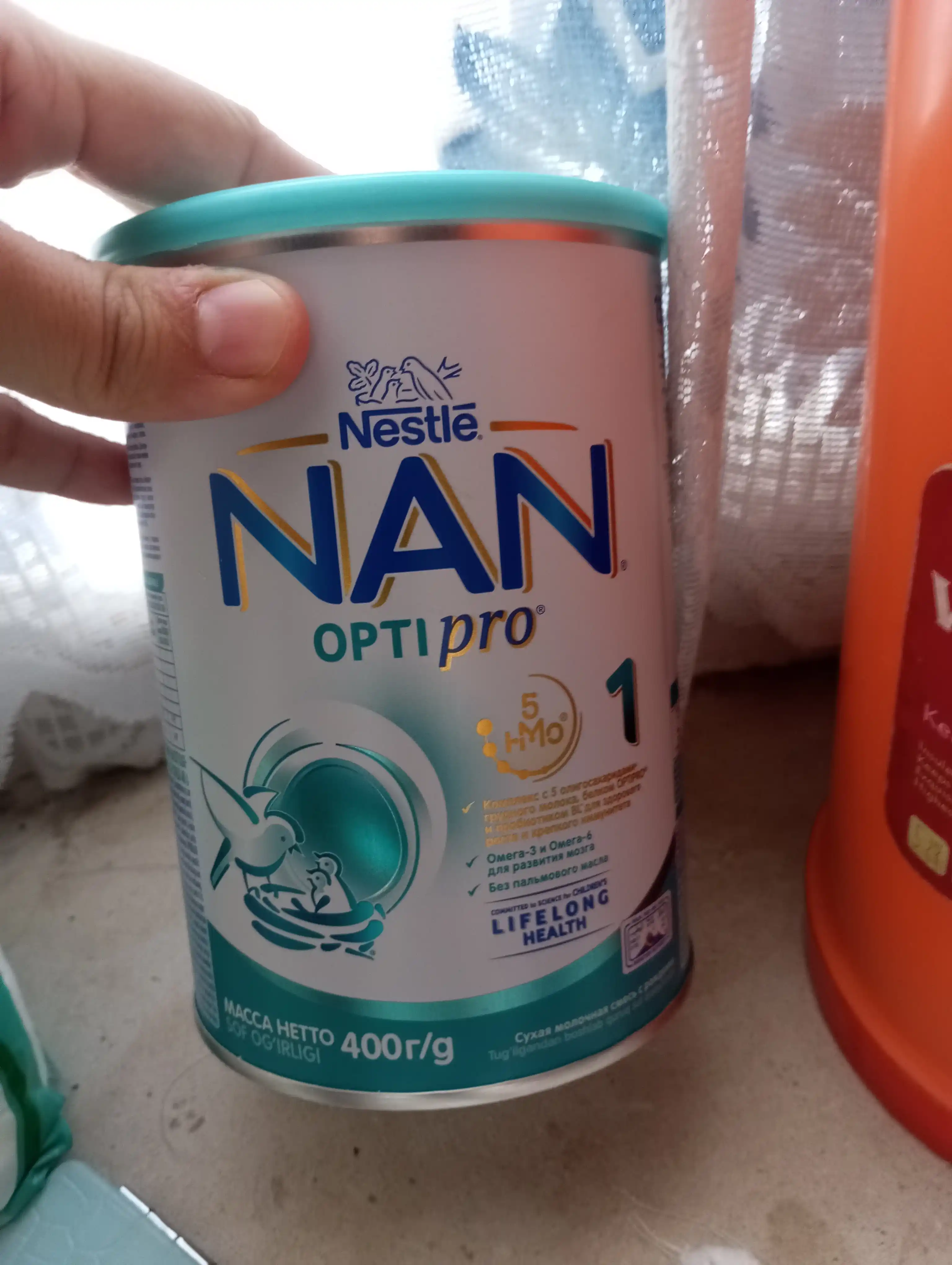 Nestle Nan Optipro aralashmasi 1 tug'ilgandan beri, 400 gr