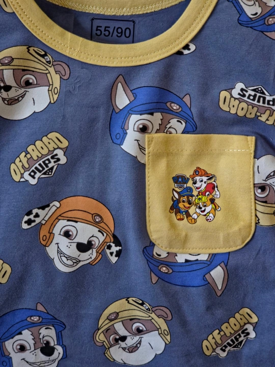 O‘g‘il bolalar uchun Paw Patrol naqshli Pijamalar 90-110 O'lcham