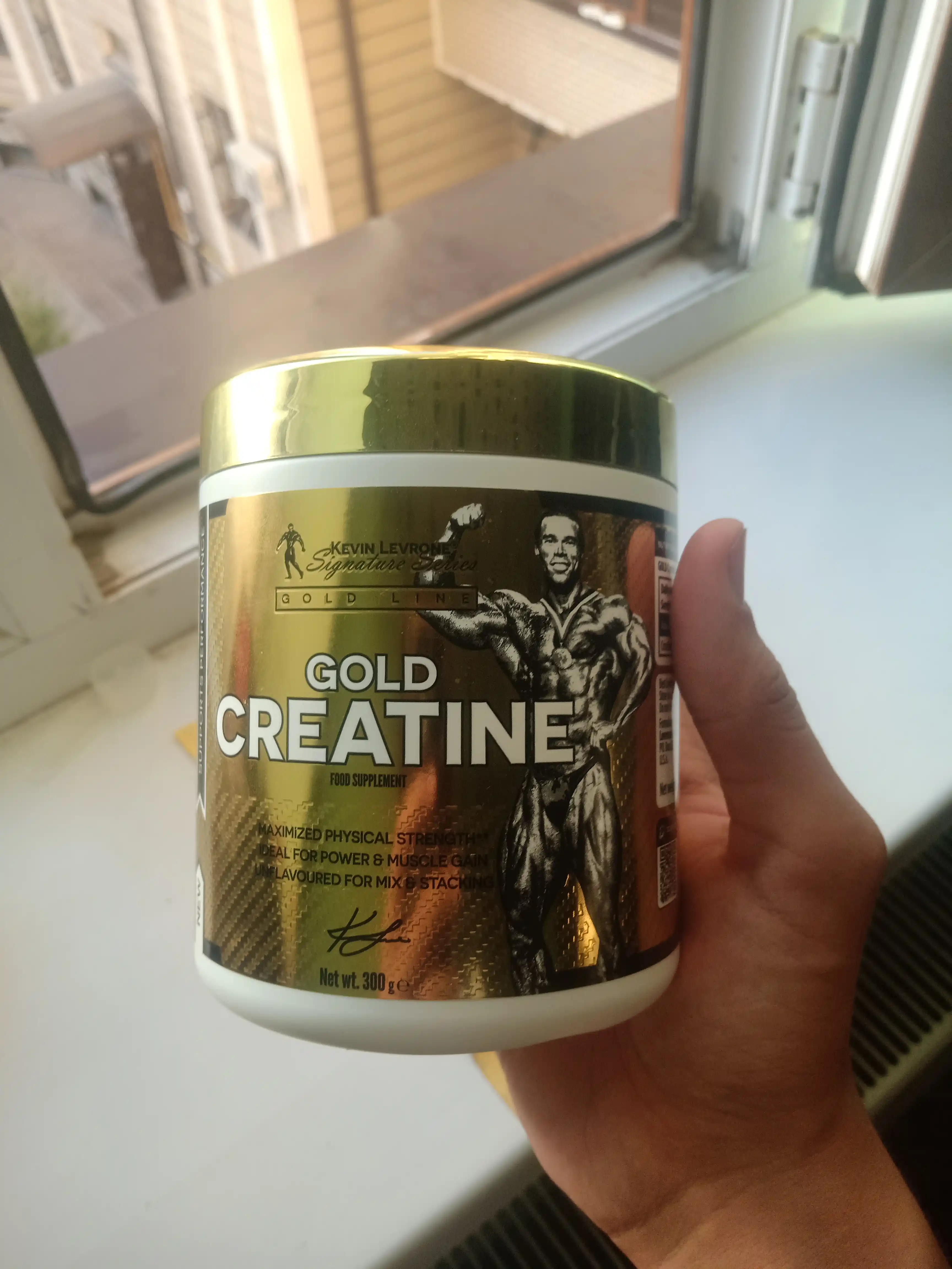 Креатин моногидрат "Kevin Levrone Gold Creatine", без вкуса, 300 г, 60 порций