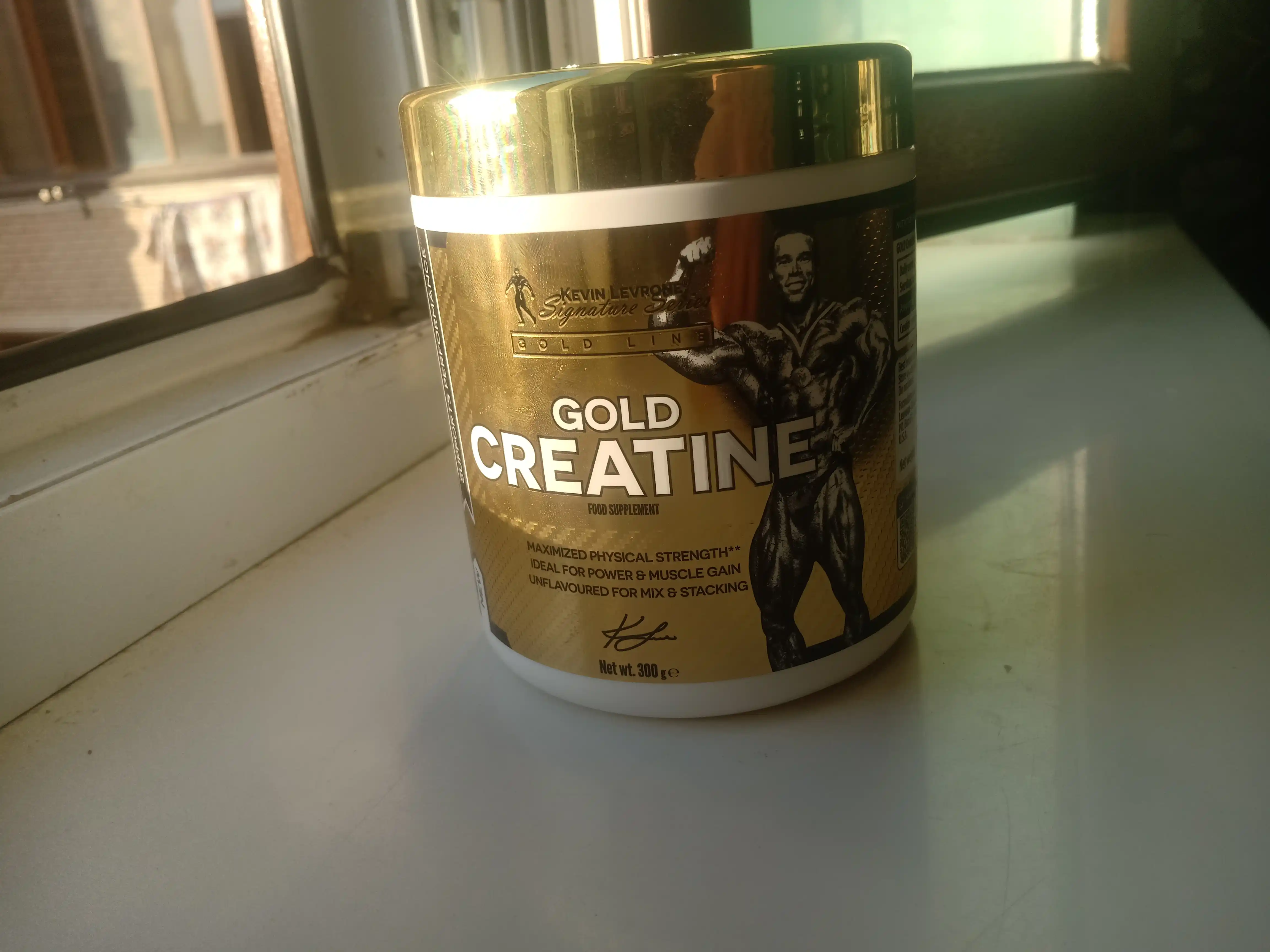 Креатин моногидрат "Kevin Levrone Gold Creatine", без вкуса, 300 г, 60 порций