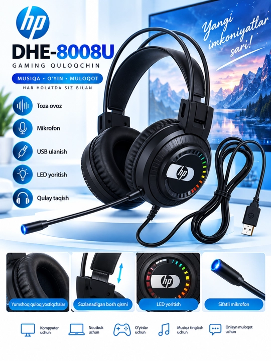 HP quloqchinlar — kompyuter uchun - 