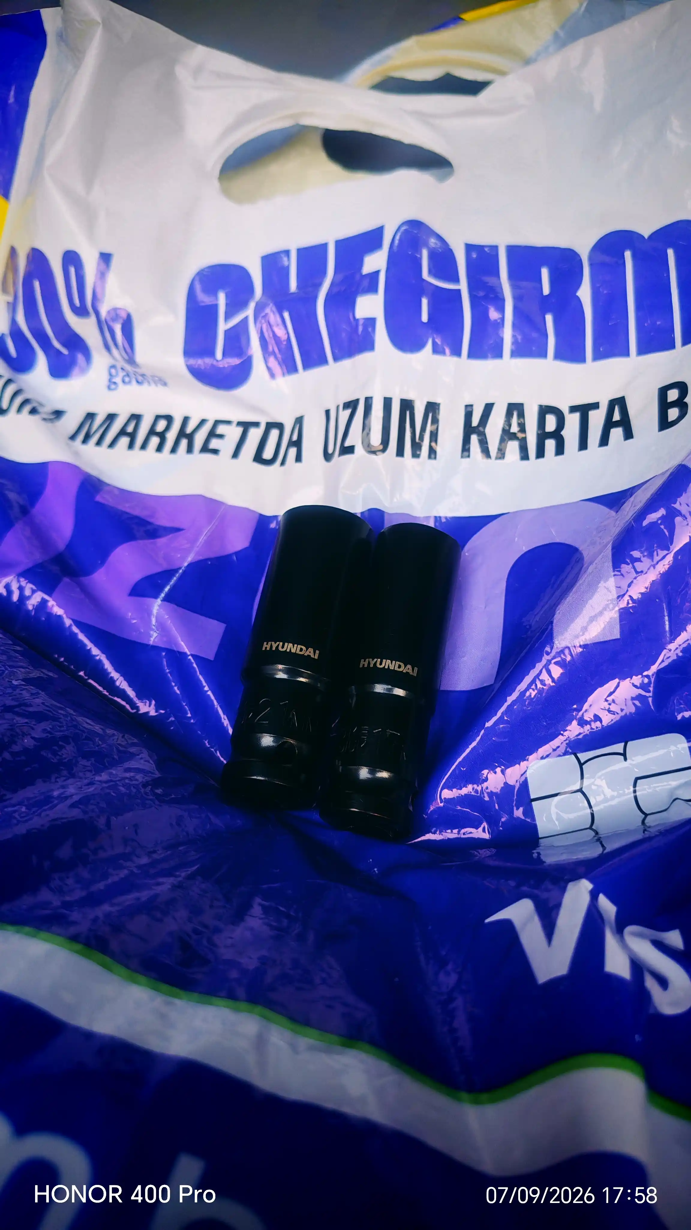Uzun golovka 8/9/10/11/12/13/14/15/16/17/18/19/20/21/22/23/24/27/30/32 × 78 mm HYUNDAI
