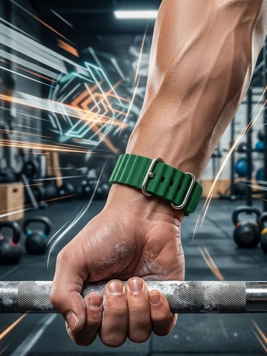 Smart Watch uchun Spigen sport tasma, to‘q yashil