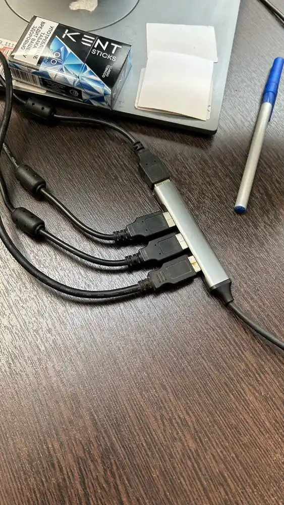 USB Hub 3.0 Type-C, ko‘p portli adapter, noutbuk va MacBook uchun